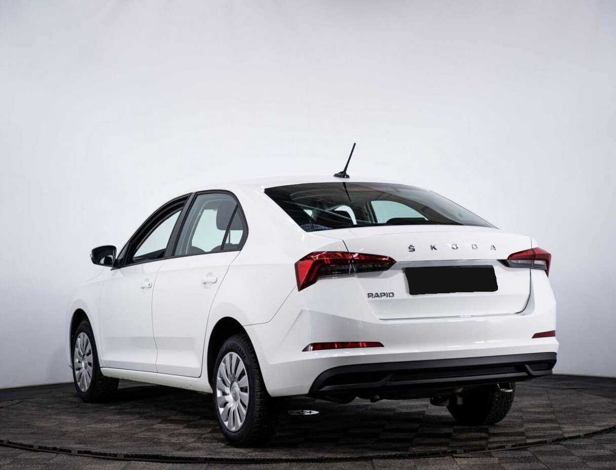 Шкода Рапид б/у, 2022, Автоматическая. Фото: #3