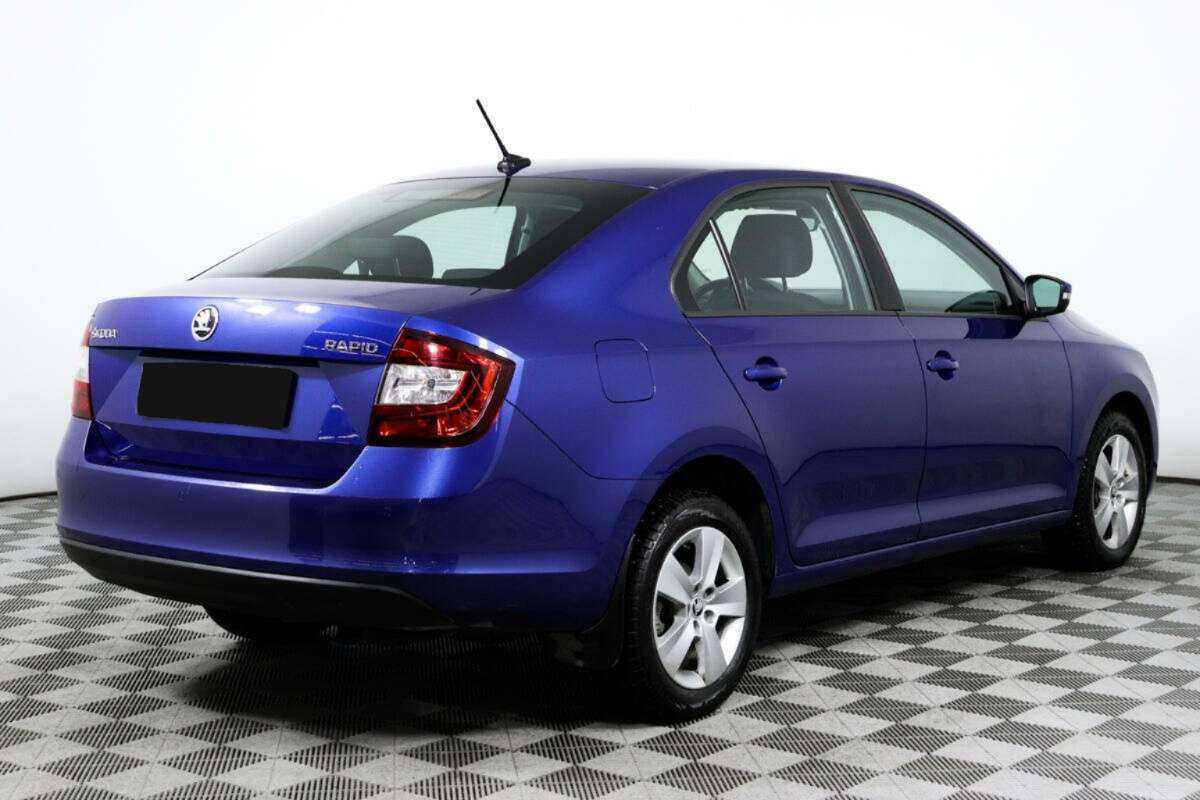 Шкода Рапид б/у, 2019, Роботизированная. Фото: #4