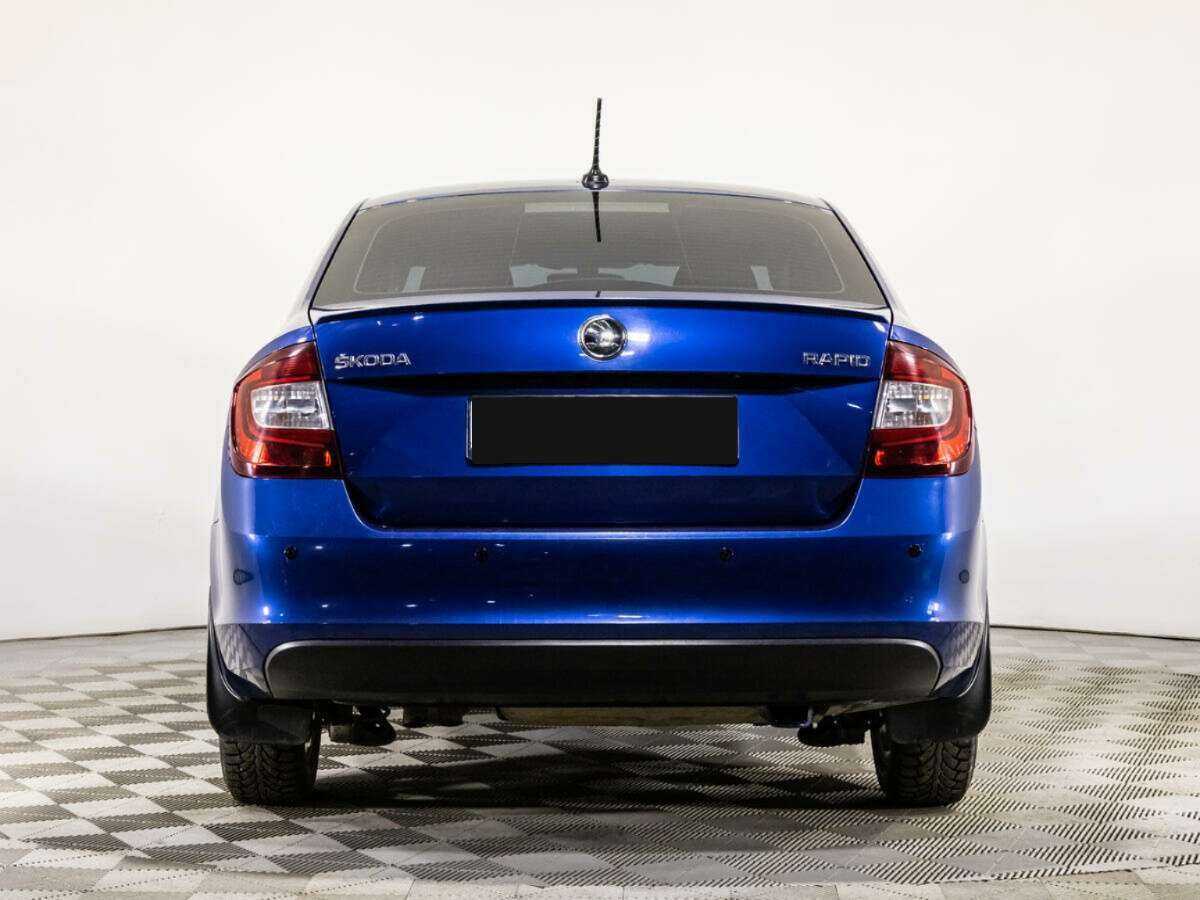 Шкода Рапид б/у, 2017, Роботизированная. Фото: #5