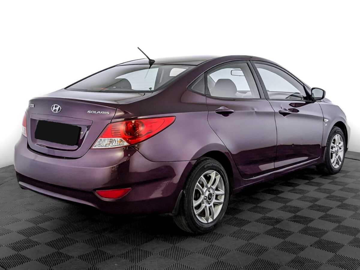 Хендай Солярис б/у, 2012, Автоматическая. Фото: #4