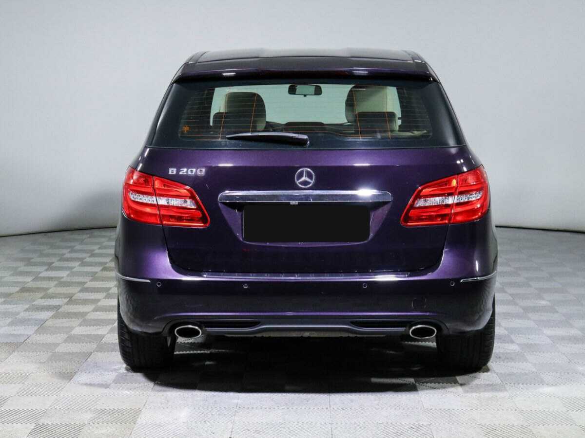 Мерседес-Бенц Б-Класс б/у, 2013, Роботизированная. Фото: #5