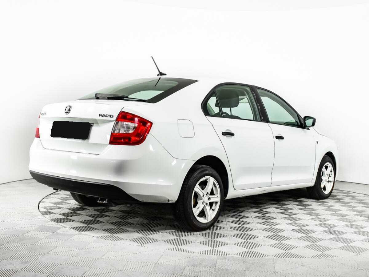 Шкода Рапид б/у, 2017, Механическая. Фото: #4