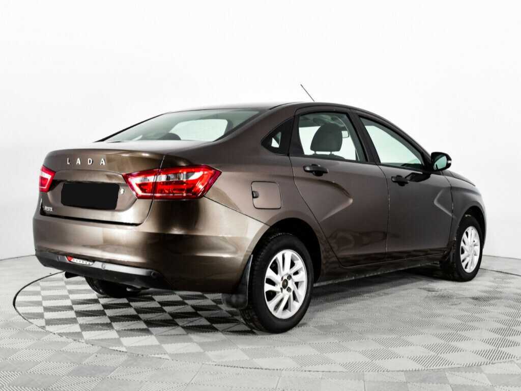 Лада (ВАЗ) Веста б/у, 2016, Роботизированная. Фото: #4