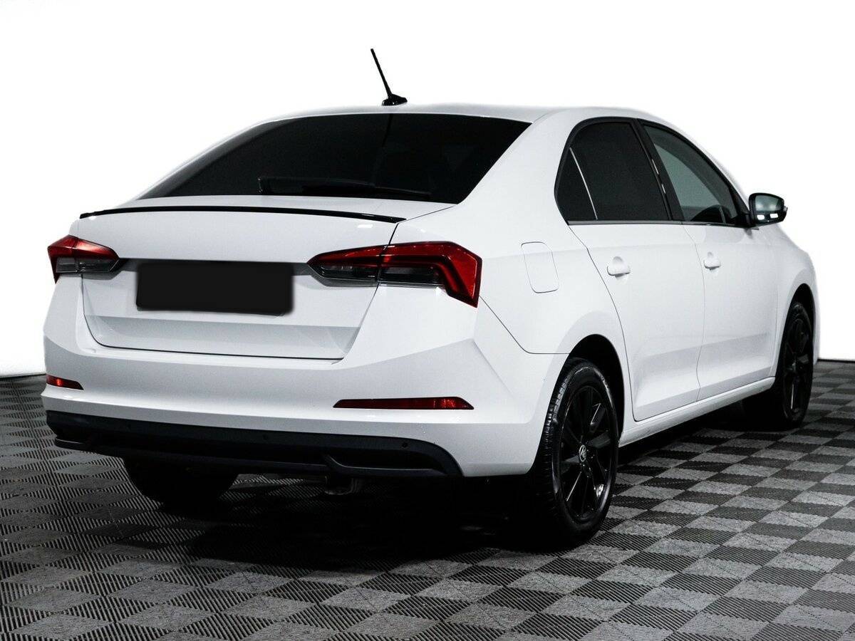 Шкода Рапид б/у, 2022, Автоматическая. Фото: #4