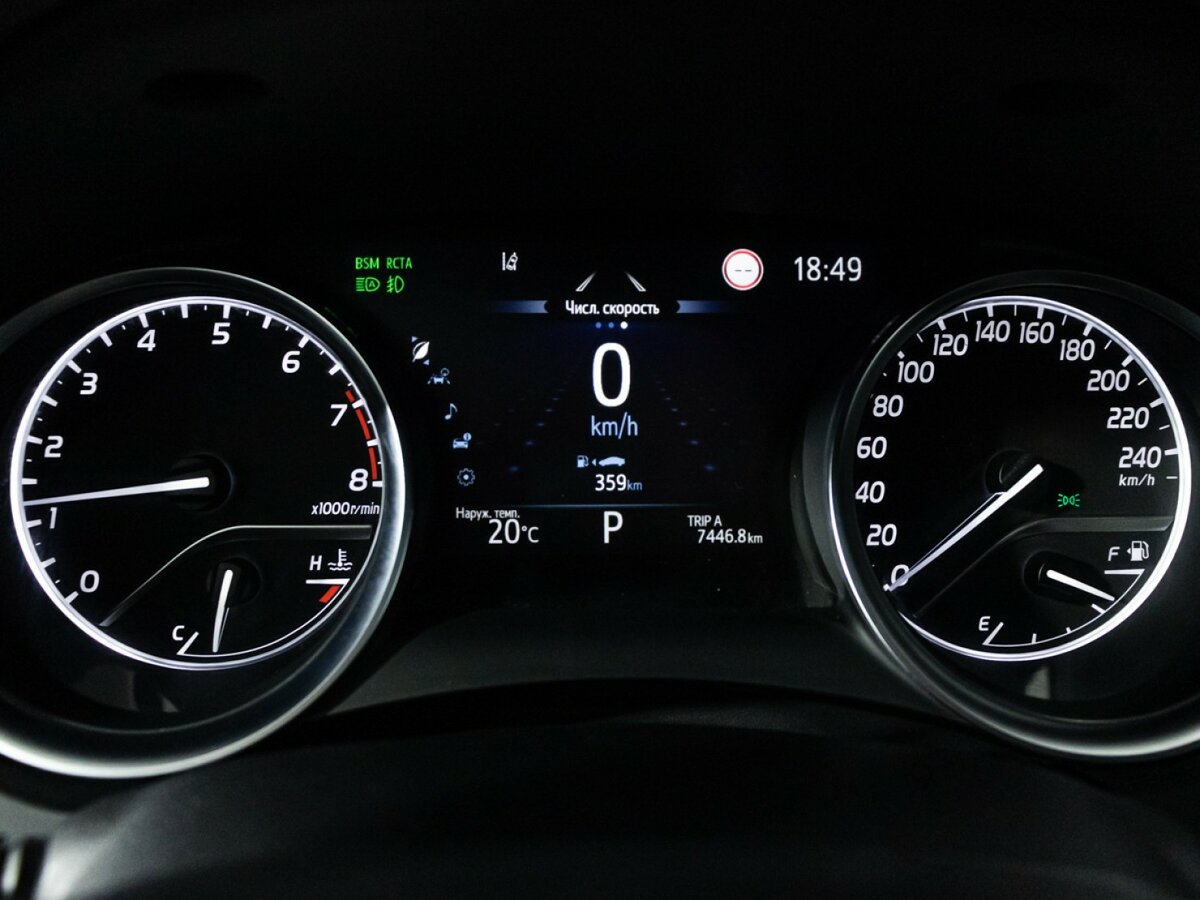 Тойота Камри б/у, 2021, Автоматическая. Фото: #10